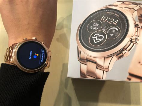 michael kors smart watch software